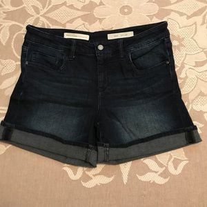 Anthropologie Pilcro Dark Denim Jeans Shorts